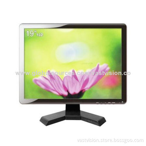19-inch High-definition Quad-screen CCTV LCD Monitor with 1,280 x 1,024 Pixels Resolution